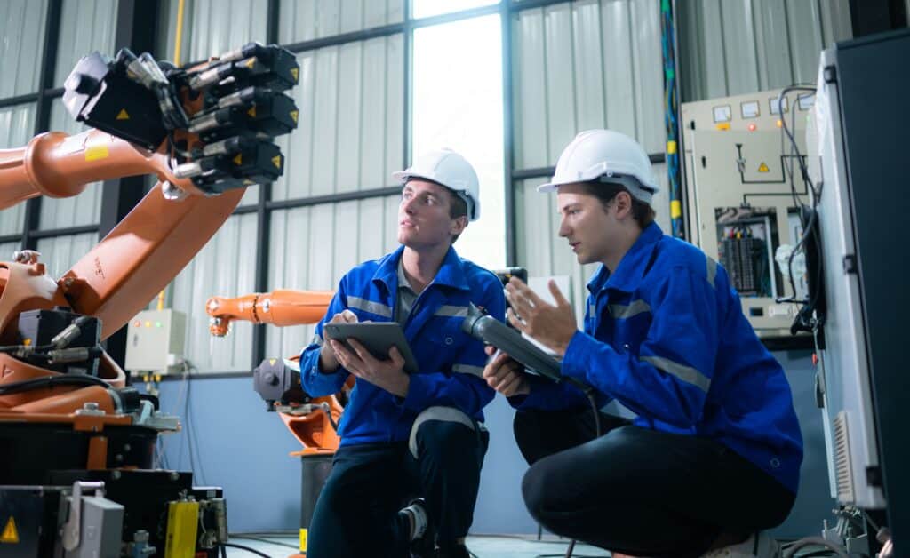 Cómo identificar qué eje del robot está fallando